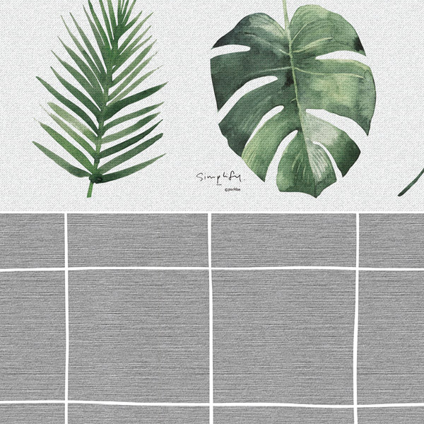 Фото 7 Коврик для кухни Kitchen Mat Монстера,  120*44*1.5 см