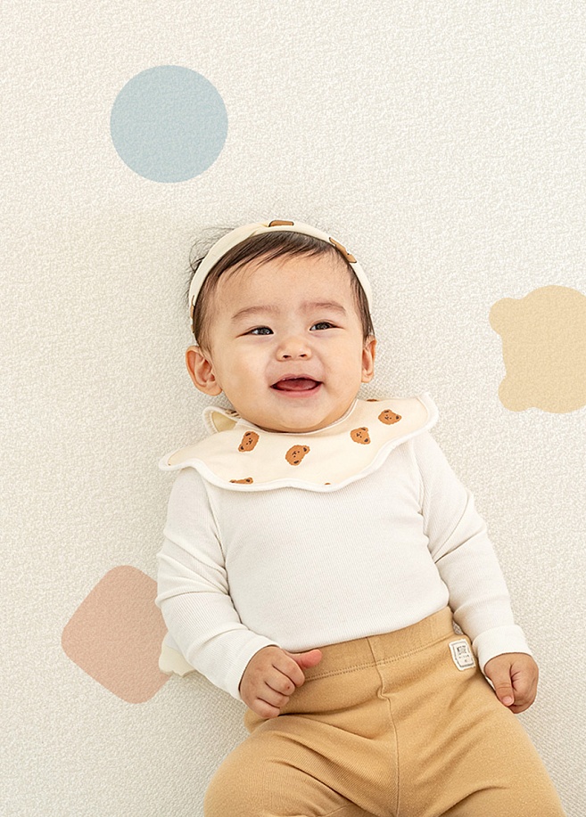 Фото 1 Коврик Parklon Pure Bubble mat 210х150х4 см, Пастельные тона