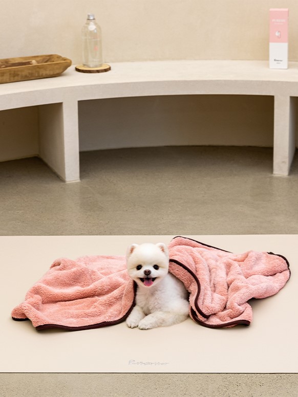 Фото 1 Антибактериальный непромокаемый коврик под пеленку Petnoriter 130х90 см, Бежевый