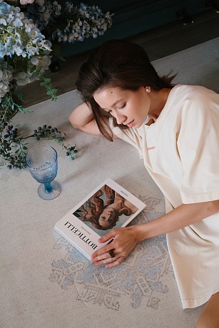 Коврик Signature DustEnd 200x140x0.55 см, Восточные узоры