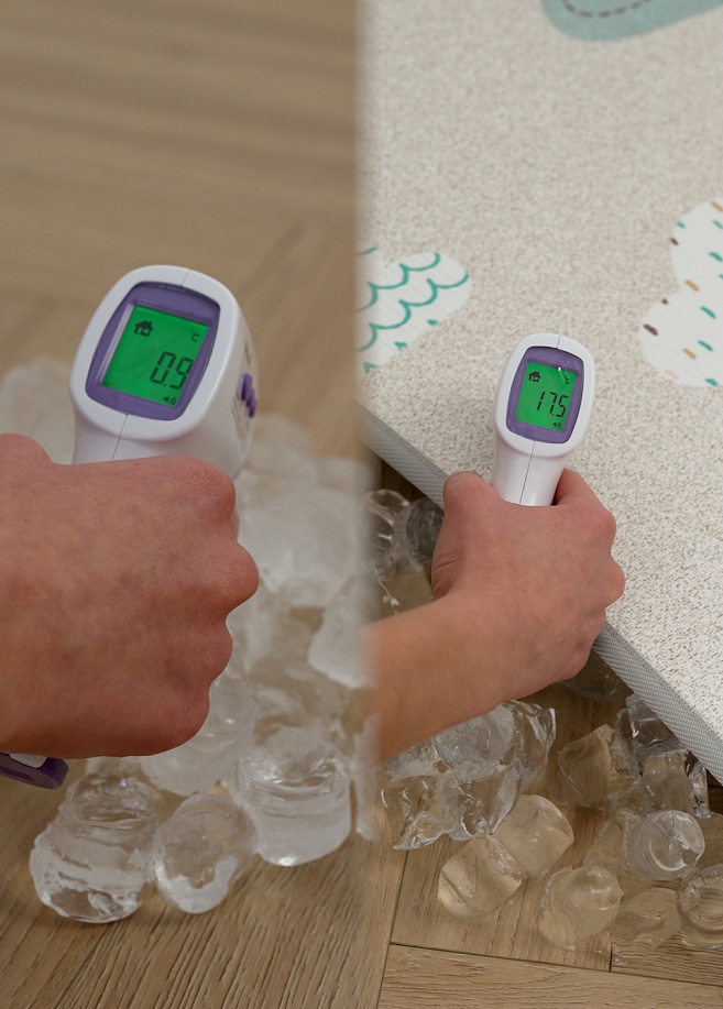 Фото 6 Складной коврик Sillky Portable 140x200x1 см, Облачка