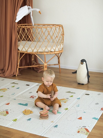 Портативный коврик Portable 140х200х1 см, Лес чудес