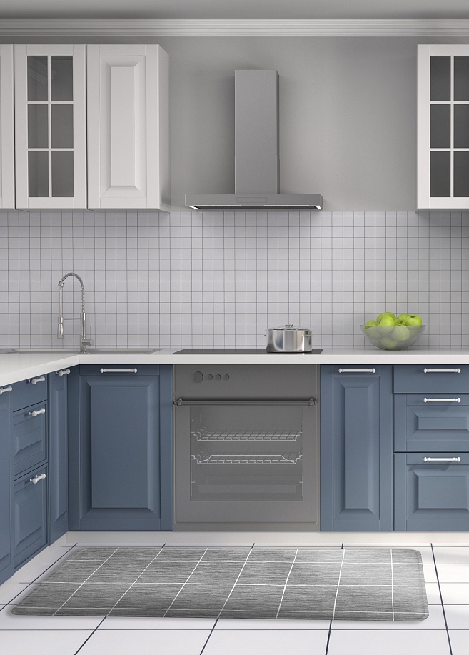 Фото 4 Коврик для кухни Parklon Kitchen Mat Монстера,  210*44*1.2 см