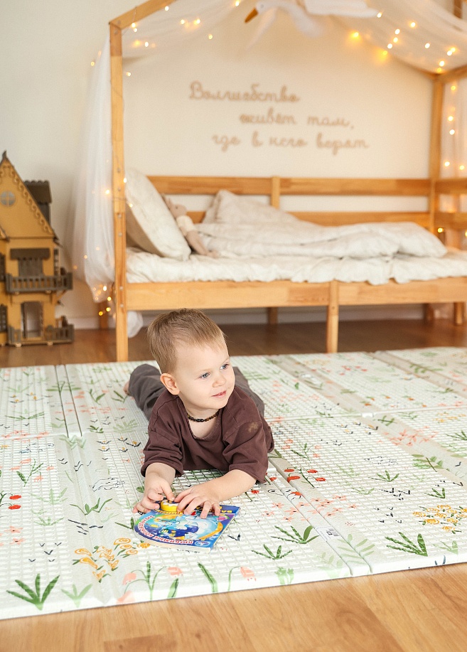 Фото 4 Портативный коврик Portable 180x200x1.5см, Мишка-садовник Фото 4 Портативный коврик Portable 180x200x1.5см, Мишка-садовник