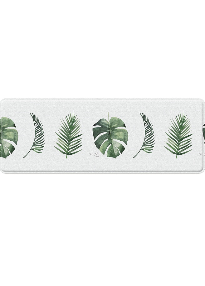Фото 8 Коврик для кухни Parklon Kitchen Mat Монстера,  210*44*1.2 см