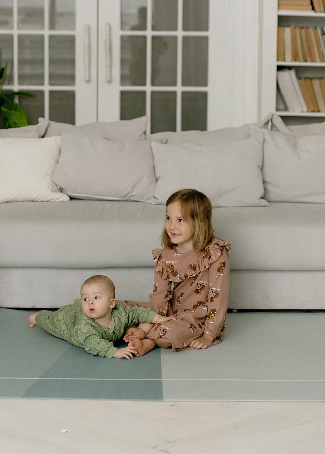 Фото 5 Коврик Signature DustEnd 200x140x0.55 см, Современный синий