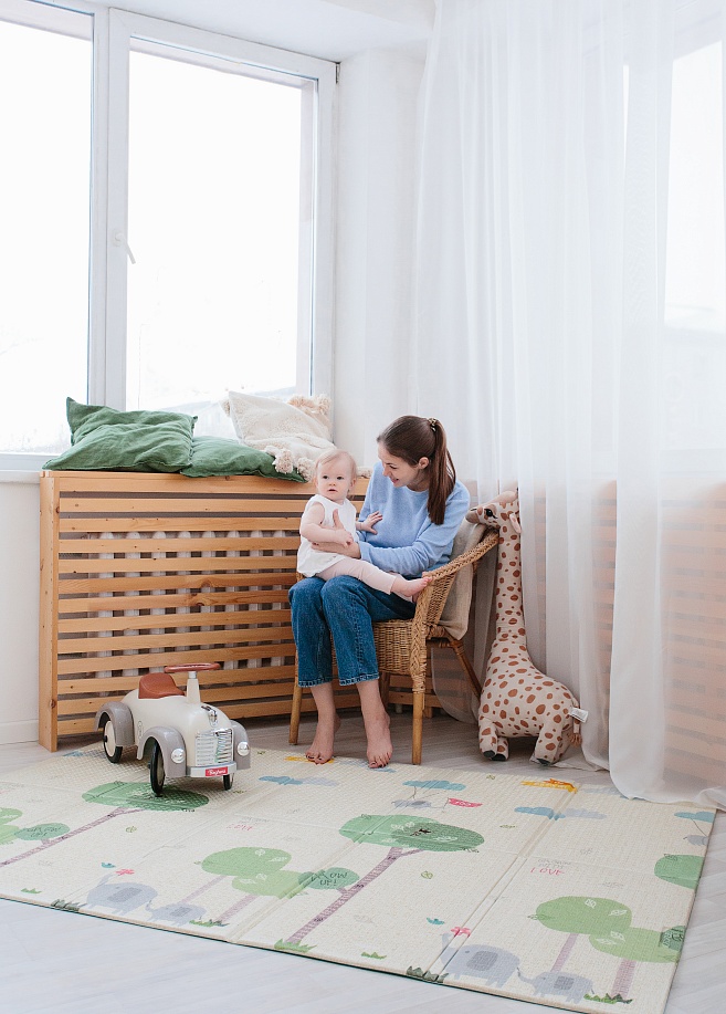 Фото 5 Портативный коврик Portable 140x200x1см, Веселая прогулка Фото 5 Портативный коврик Portable 140x200x1см, Веселая прогулка