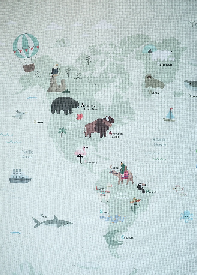 Фото 6 Коврик Pure Soft 210x140x1.5 см, Карта Мира Фото 6 Коврик Pure Soft 210x140x1.5 см, Карта Мира