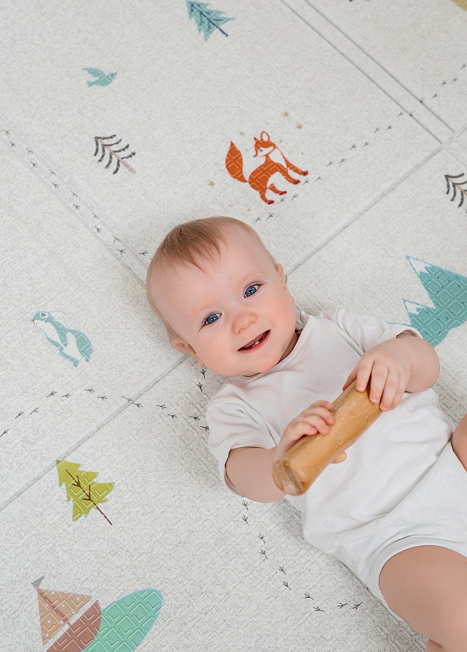 Фото 6 Портативный коврик Portable 140х200х1 см, Лес чудес