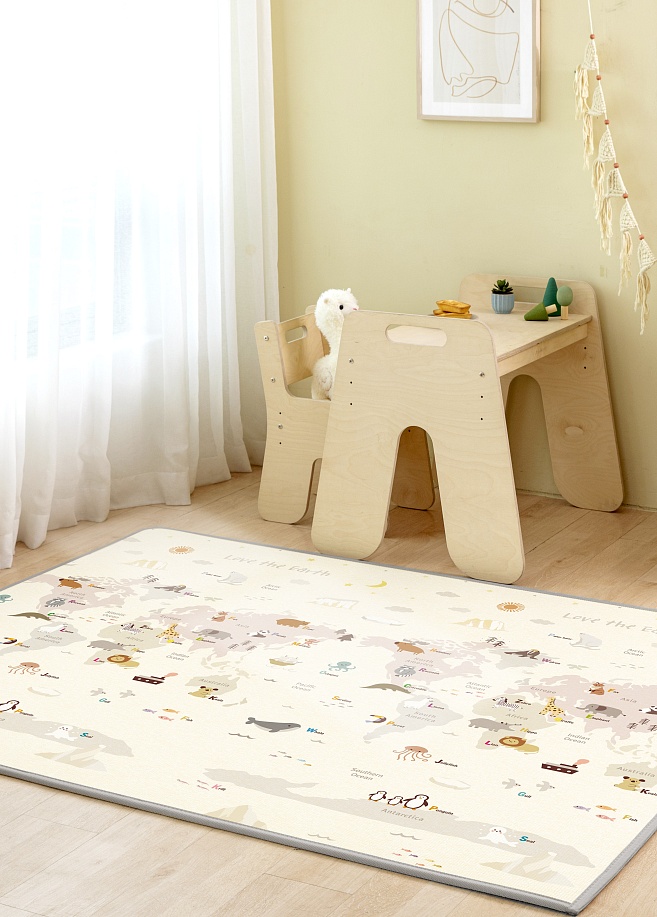 Фото 9 Коврик Prime Living 150x200x1 см, Чудесная дорога