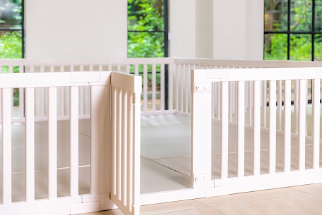 Детский манеж - двойной Parklon , Слоновая кость