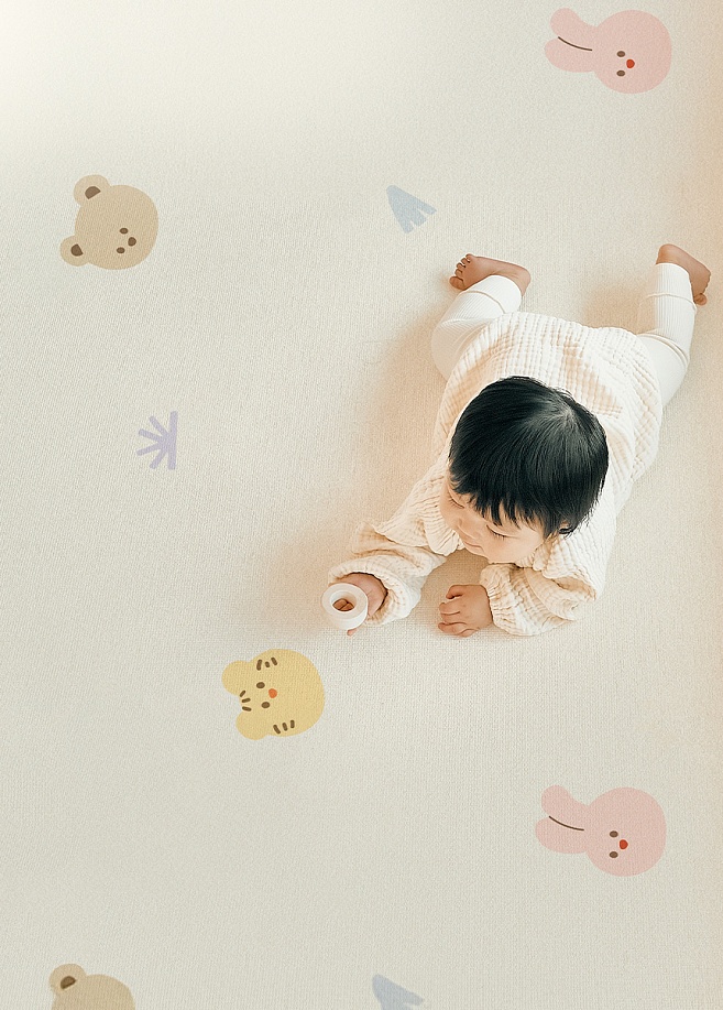 Фото 6 Коврик Parklon Pure Bubble mat 190х130х3 см, Мишка 130*190*3.0 см