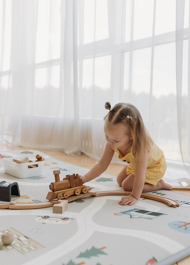 Фото 5 Коврик Prime Living 150x200x1 см, Чудесная дорога