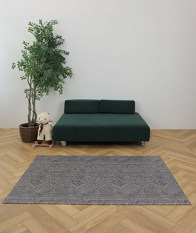 Коврик Pure Soft 190x130x1.2 см, Глубокий темный