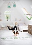 Фото 8 Коврик Parklon Pure Soft 190x130x1.2 см, Монстера/Холмы