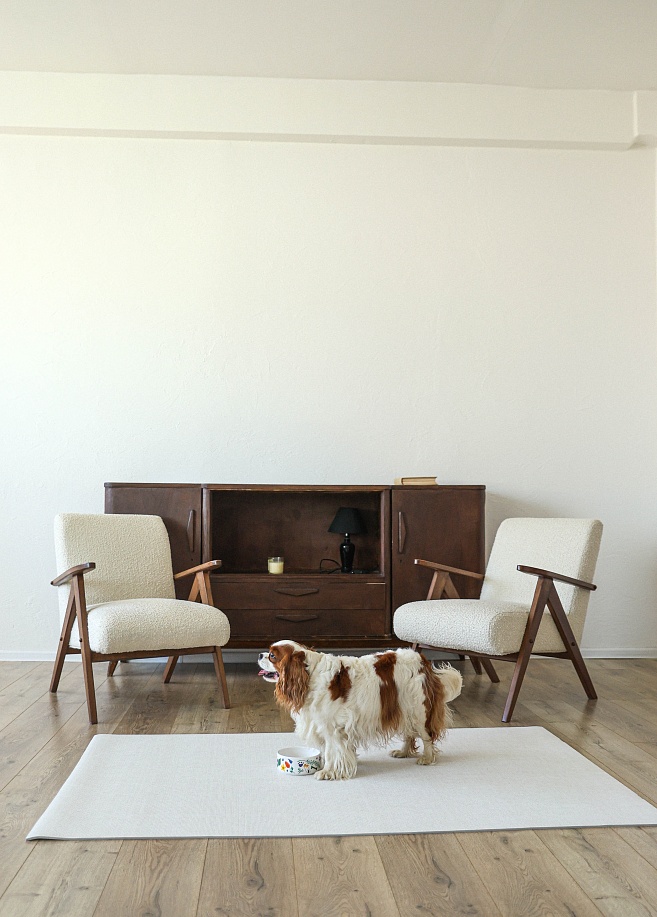 Фото 4 Напольное покрытие ковер рулонный для животных 150х100х0.55 см, Лен Фото 4 Напольное покрытие ковер рулонный для животных 150х100х0.55 см, Лен