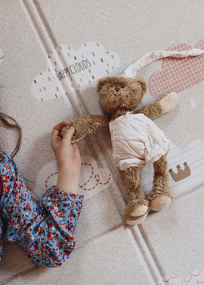 Фото 7 Складной коврик Sillky Portable 140x200x1 см, Облачка Фото 7 Складной коврик Sillky Portable 140x200x1 см, Облачка