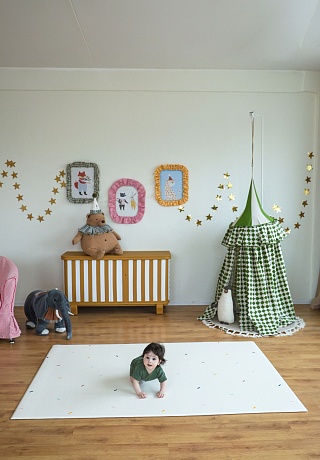 Коврик Pure Soft 190x130x1.2 см, Веселое конфетти