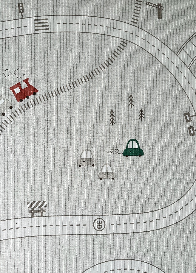 Фото 8 Коврик LaPure Soft 190x130x1.2 см, Машинки