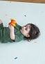 Фото 6 Коврик Parklon Pure Soft 190x130x1.2 см, Веселое конфетти