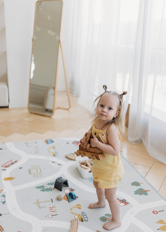 Фото 3 Коврик Prime Living 150x200x1 см, Чудесная дорога