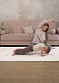 Фото 3 Коврик Parklon Pure Bubble mat 190х130х3 см, Зайка на луне