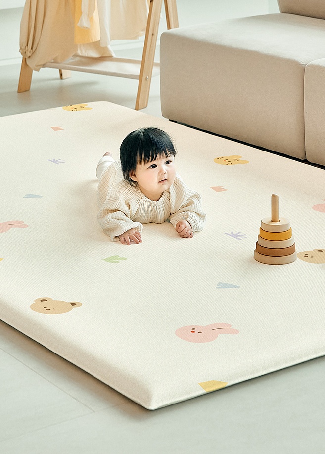 Фото 1 Коврик Parklon Pure Bubble mat 190х130х3 см, Мишка 130*190*3.0 см
