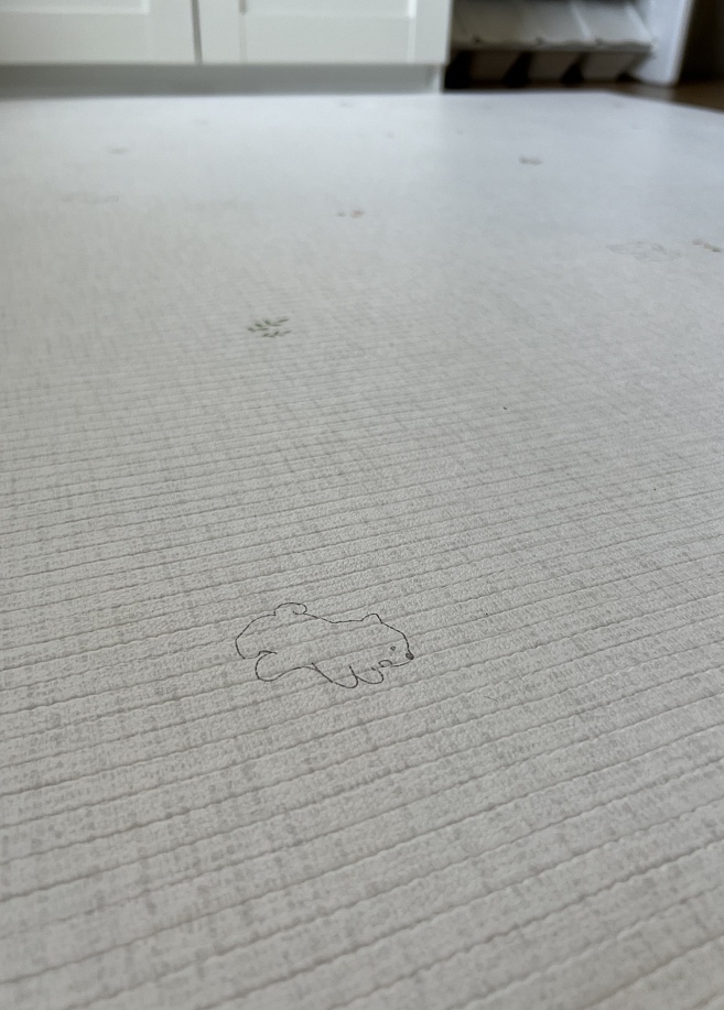 Фото 11 Коврик Pure Soft 190x130x1.2 см, Маленький щенок