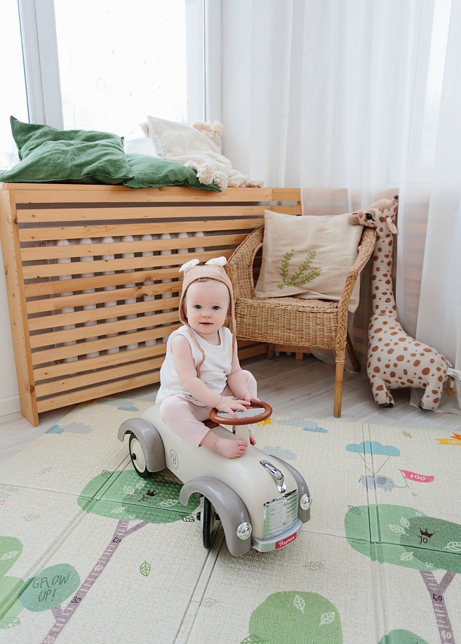 Фото 1 Портативный коврик Portable 140x200x1см, Веселая прогулка Фото 1 Портативный коврик Portable 140x200x1см, Веселая прогулка