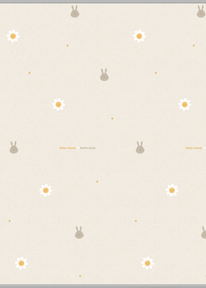 Фото 2 Коврик Prime Living 150x200x1 см, Неразлучные друзья/Заинька