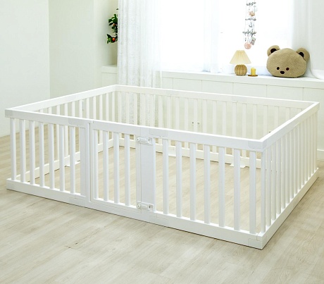 Детский манеж - двойной Parklon , Слоновая кость