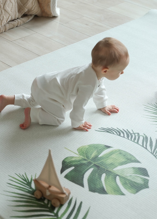 Фото 5 Коврик Pure Soft 190x130x1.2 см, Монстера/Холмы Фото 5 Коврик Pure Soft 190x130x1.2 см, Монстера/Холмы