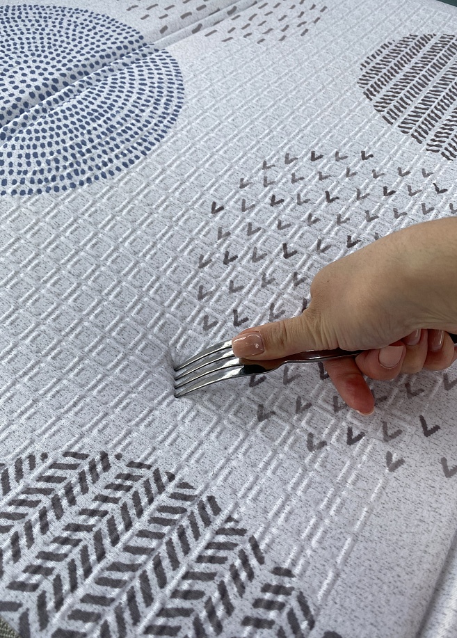 Фото 4 Складной коврик Sillky Portable 140x200x1 см, Уютные кружочки