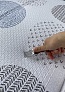 Фото 4 Складной коврик Sillky Portable 140x200x1 см, Уютные кружочки