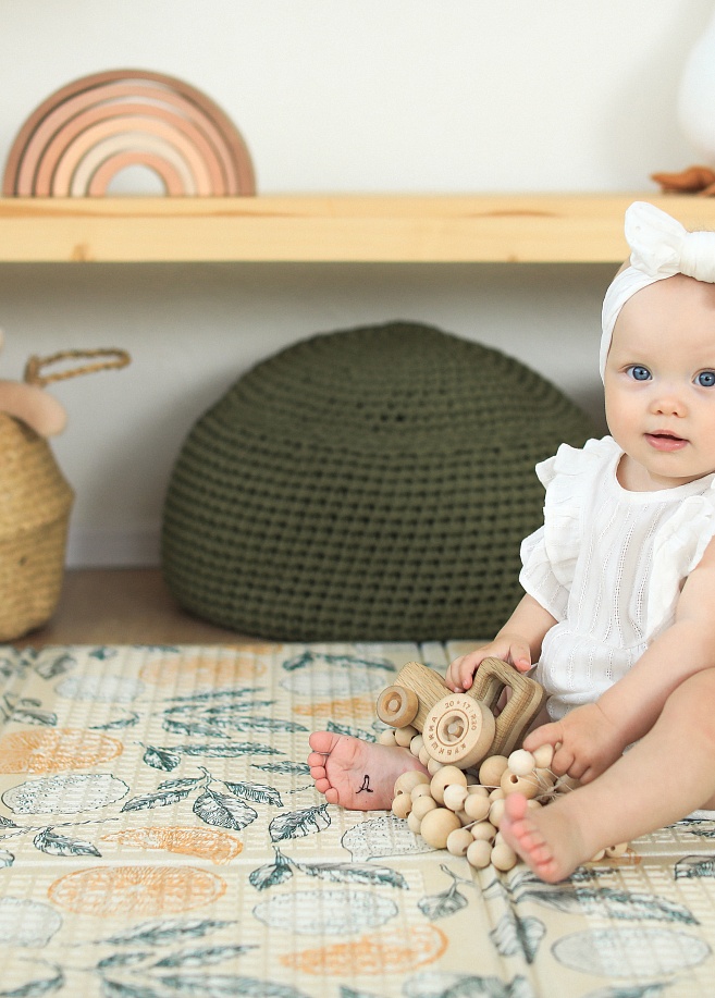 Фото 4 Портативный коврик Portable 200x140x1см, Солнечный лимончик