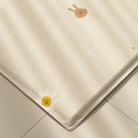 Коврик Prime Living Edge 150x200x1.5см, Зайчики-ромашки