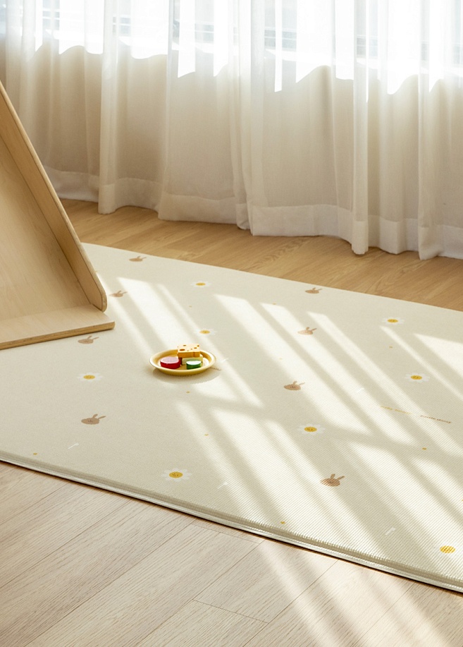 Фото 1 Коврик Prime Living Edge 150x200x1.5см, Зайчики-ромашки Фото 1 Коврик Prime Living Edge 150x200x1.5см, Зайчики-ромашки