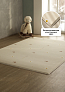Фото 1 Коврик Parklon Prime Living Edge 150x200x1.5см, Зайчики-ромашки