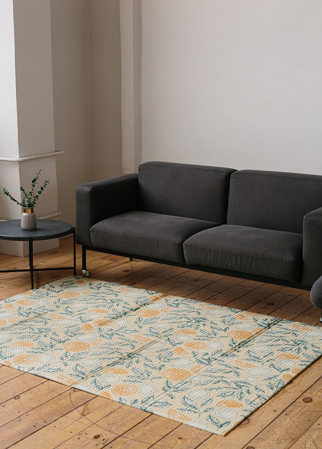 Фото 3 Портативный коврик Portable 200x140x1см, Солнечный лимончик