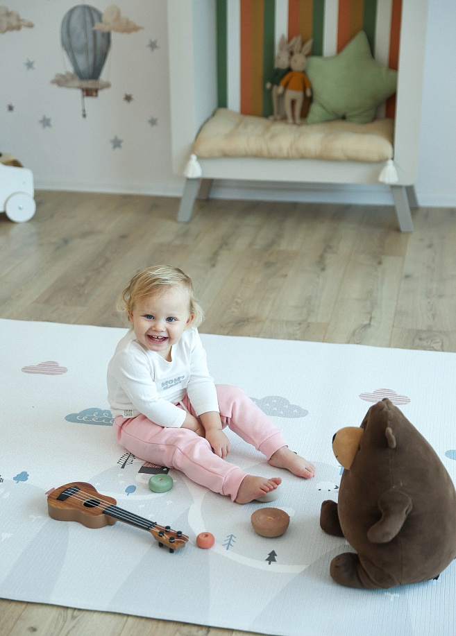 Фото 8 Коврик Pure Soft 190x130x1.2 см, Монстера/Холмы Фото 8 Коврик Pure Soft 190x130x1.2 см, Монстера/Холмы