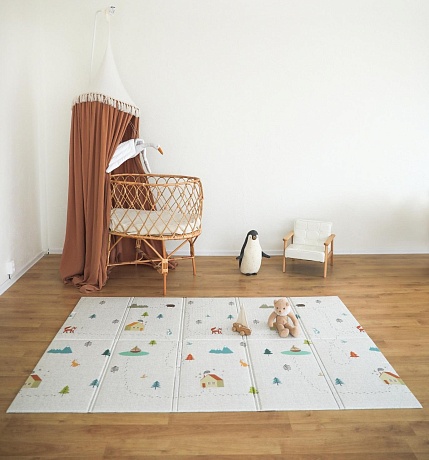 Портативный коврик Portable 140х200х1 см, Лес чудес