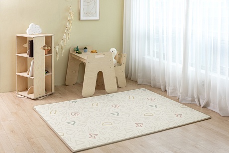 Коврик Prime Living 150x200x1 см, Пастель /Тераццо