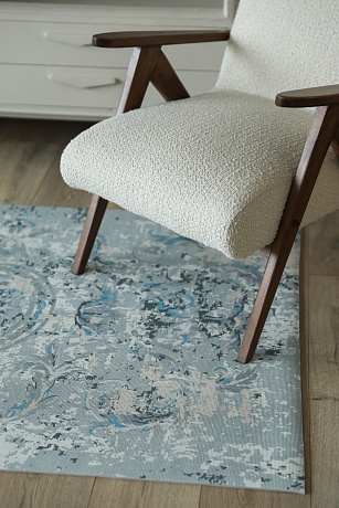 Напольное покрытие ковер рулонный для животных 150х100х0.55 см, Туманный дамаск