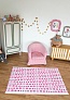 Фото 3 Коврик Pure Soft 190x130x1.2 см, Розовые точки