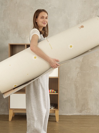 Коврик Prime Living 150x200x1 см, Неразлучные друзья/Заинька