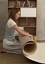 Фото 9 Коврик Parklon Prime Living Edge 150x200x1.5см, Зайчики-ромашки
