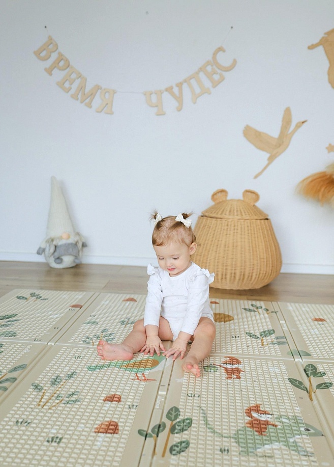 Фото 4 Портативный коврик Portable 140x200x1 см, Милые гномы