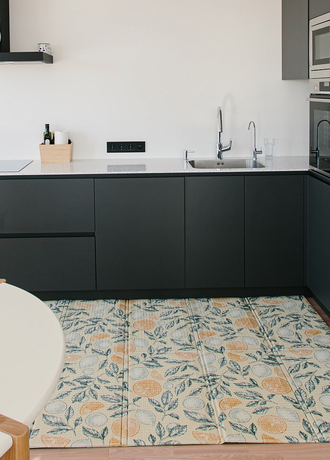 Фото 7 Портативный коврик Portable 200x140x1см, Солнечный лимончик