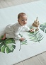 Фото 15 Коврик Parklon Pure Soft 190x130x1.2 см, Монстера/Холмы
