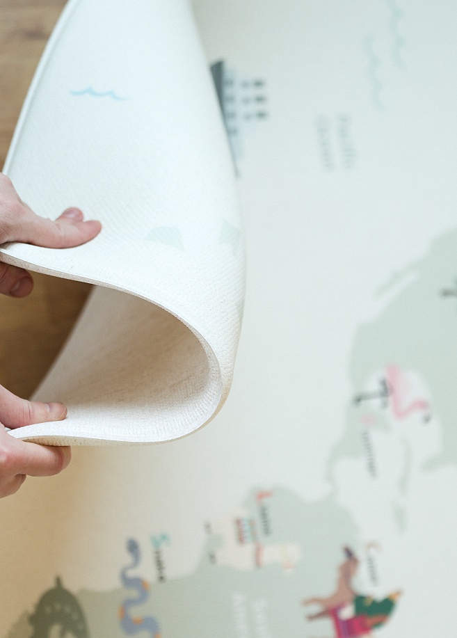 Фото 8 Коврик Pure Soft 210x140x1.5 см, Карта Мира Фото 8 Коврик Pure Soft 210x140x1.5 см, Карта Мира